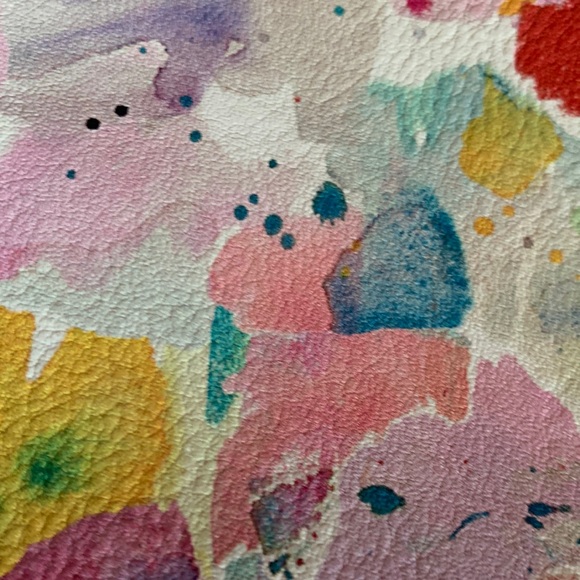 Colorful Abstract Women's Pouch Bag - Picture 5 of 6